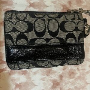 Coach zip wallet
